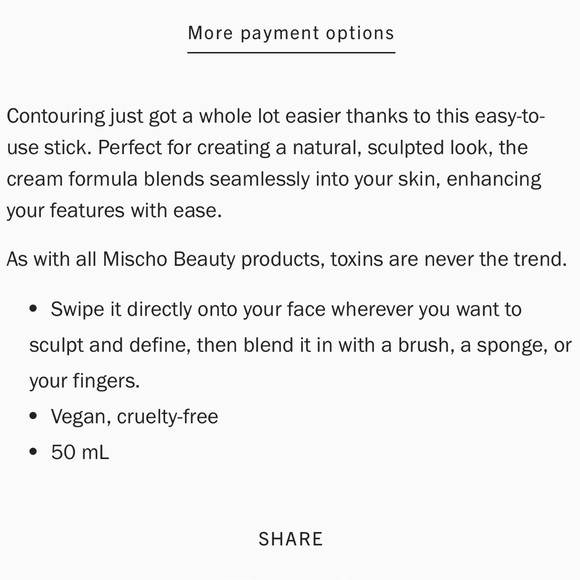 *NEW* Mischo Beauty Contour Stick - Picture 6 of 6